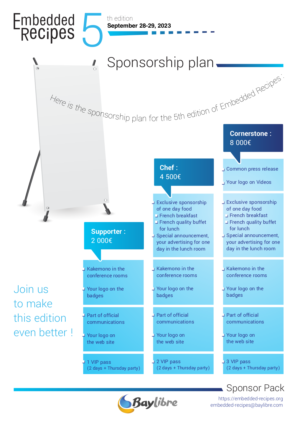 Screenshot of sponsorship PDF